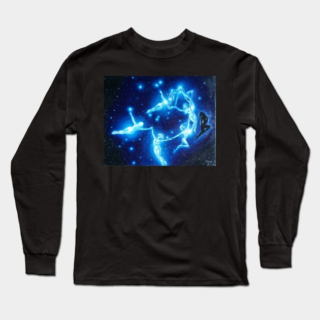 The Pleiades Long Sleeve T-Shirt by CORinAZONe